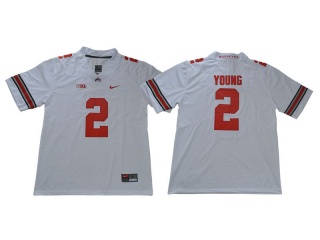 Ohio State Buckeyes 2 Chase Young Limited Jersey White