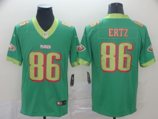 Philadelphia Eagles 86 Zach Ertz City Edition Vapor Limited Jersey Green