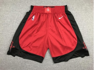 Houston Rockets 2019-20 Season Shorts Red/Black