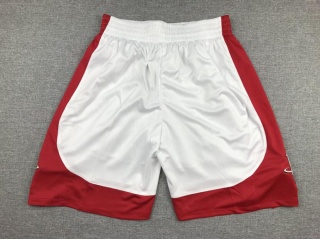 Houston Rockets 2019-20 Season Shorts White/Red