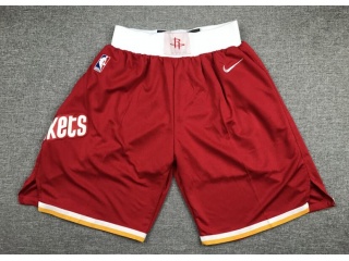 Houston Rockets 2019-20 Season Classic Shorts Red