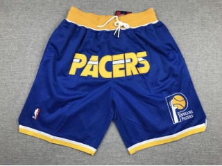 Indina Pacers Throwback Shorts Blue