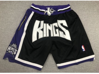 Sacramento Kings Just Don Shorts Black