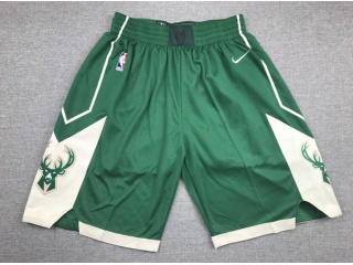Nike Milwaukee Bucks Basketball Shorts Green
