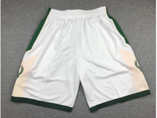 Nike Milwaukee Bucks Basketball Shorts White