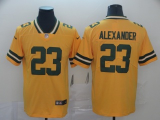 Green Bay Packers 23 Jaire Alexander Inverted Legend Limited Jersey Yellow