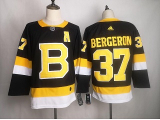 Adidas Boston Bruins 37 Patrice Bergeron Hockey Jersey Black 3rd
