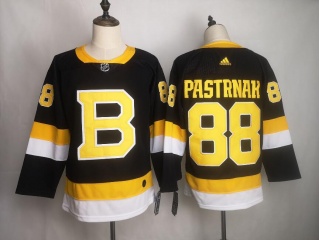 Adidas Boston Bruins 88 David Pastrnak Hockey Jersey Black 3rd