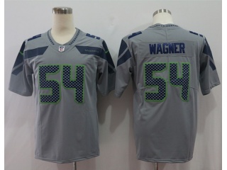 Seattle Seahawks 54 Bobby Wagner Vapor Limited Jersey Gray