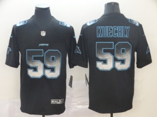 Carolina Panthers 59 Luke Kuechly Arch Smoke Vapor Limited Jersey Black