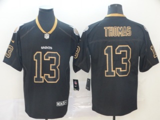 New Orleans Saints 13 Micheal Thomas Lights Out Vapor Limited Jersey Black