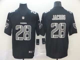 Oakland Raiders 28 Josh Jacobs Impact Vapor Limited Jersey Black