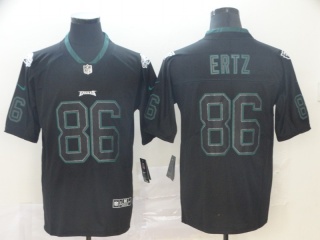 Philadelphia Eagles 86 Zach Ertz Lights Out Vapor Limited Jersey Black