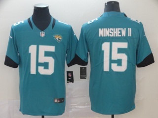 Jacksonville Jaguars 15 Gardner Minshew II Vapor Untouchable Limited Jersey Teal Green