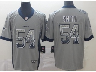 Dallas Cowboys #54 Jaylon Smith Drift Fashion Vapor Untouchable Limited Jersey Grey