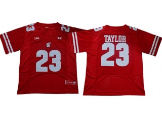 Wisconsin Badgers #23 Jonathan Taylor 2019 College Football Jersey Red