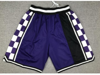 Sacramento Kings Just Don Shorts Purple