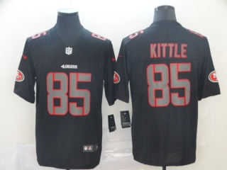 San Francisco 49ers 85 George Kittle Impact Limited Jersey Black