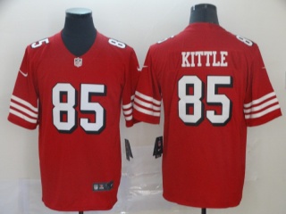 San Francisco 49ers 85 George Kittle Throwback Limited Jersey Red
