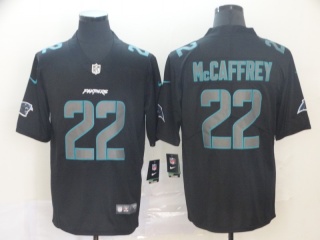 Carolina Panthers 22 Christian Mccaffrey Impact Limited Jersey Black
