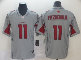 Arizona Cardinals 11 Larry Fitzgerald Inverted Legend Limited Jersey Gray