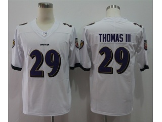 Baltimore Ravens 29 Earl Thomas III Vapor Limited Jersey White