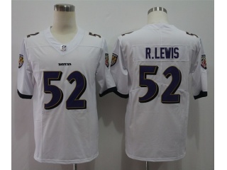 Baltimore Ravens 52 Ray Lewis Vapor Limited Jersey White
