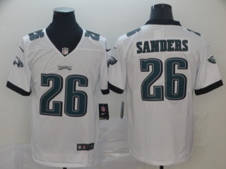 Philadelphia Eagles 26 Miles Sanders Vapor Untouchable Limited Jersey White