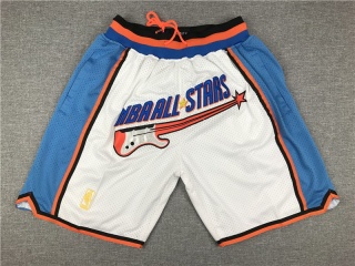 2017 All Star Throwback Basketball Shorts White