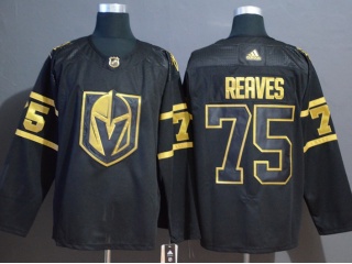 Adidas Vegas Golden Knights 75 Ryan Reaves  Hockey Jersey Black