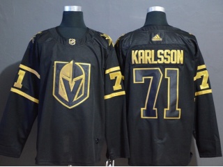 Adidas Vegas Golden Knights 71 William Krrlsson Hockey Jersey Black Golden