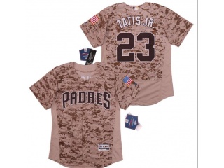 San Diego Padres #23 Fernando Tatis Jr.Flexbase Jersey Camo