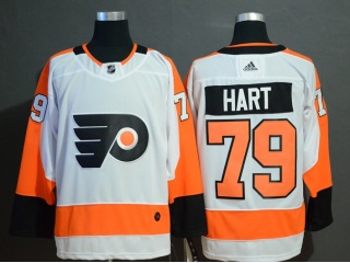 Adidas Philadelphia Flyers 79 Carter Hart Jersey White
