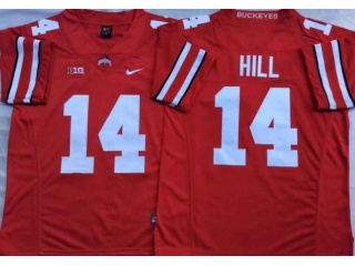 Ohio State Buckeyes #14 K.J. Hill College Football Jersey Red