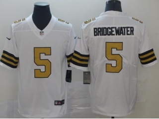 New Orleans Saints #5 Teddy Brigewater Color Rush Limited Football Jersey White