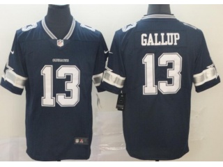 Dallas Cowboys #13 Michael Gallup Vapor Untouchable Limited Jersey Blue