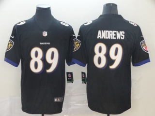 Baltimore Ravens 89 Mark Andrews Vapor Limited Jersey Black