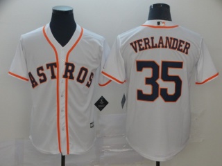 Houston Astros 35 Justin Verlander Cool Base Jersey White