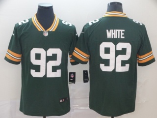 Green Bay Packers 92 Reggie White Vapor Limited Jersey Green