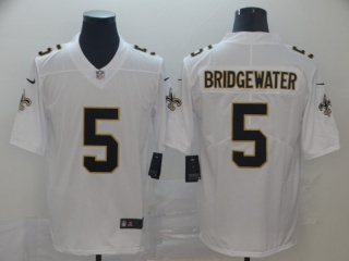 New Orleans Saints 5 Teddy Brigewater Vapor Limited Football Jersey White