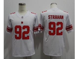 New York Giants 92 Michael Strahan Vapor Limited Jersey White