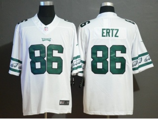 Philadelphia Eagles 86 Zach Ertz Team Logos Limited Jersey White
