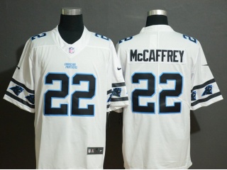 Carolina Panthers 22 Christian Mccaffrey Team Logos Limited Jersey White