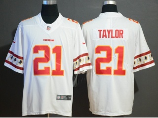 Washington Redskins 21 Sean Taylor Team Logos Limited Jersey White