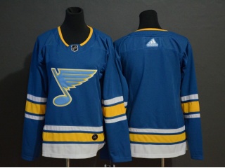 Womens Adidas St. Louis Blues Ice Hockey Jersey Light Blue