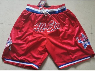 1991 All Star Just Don Shorts Red