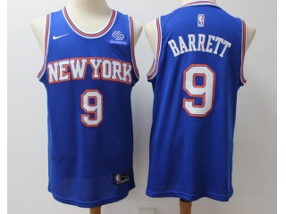 Nike New York Knicks #9 RJ Barrett Classic Basketball Jersey Blue