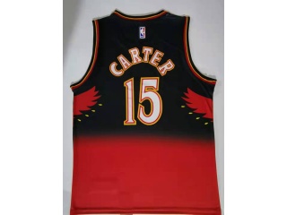 Nike Atlanta Hawks 15 Vince Carter Throwback Jersey Red