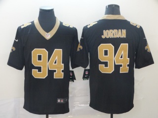 New Orleans Saints 94 Cameron Jordan Vapor Limited Jersey Black