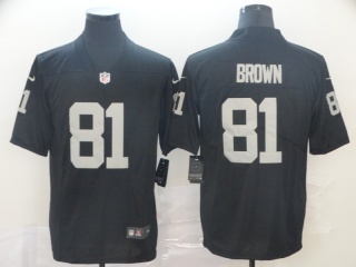 Oakland Raiders 81 Tim Brown Vapor Limited Jersey Black